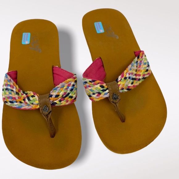 Reef | Cushion Court Kids FlipFlops - Picture 2 of 8